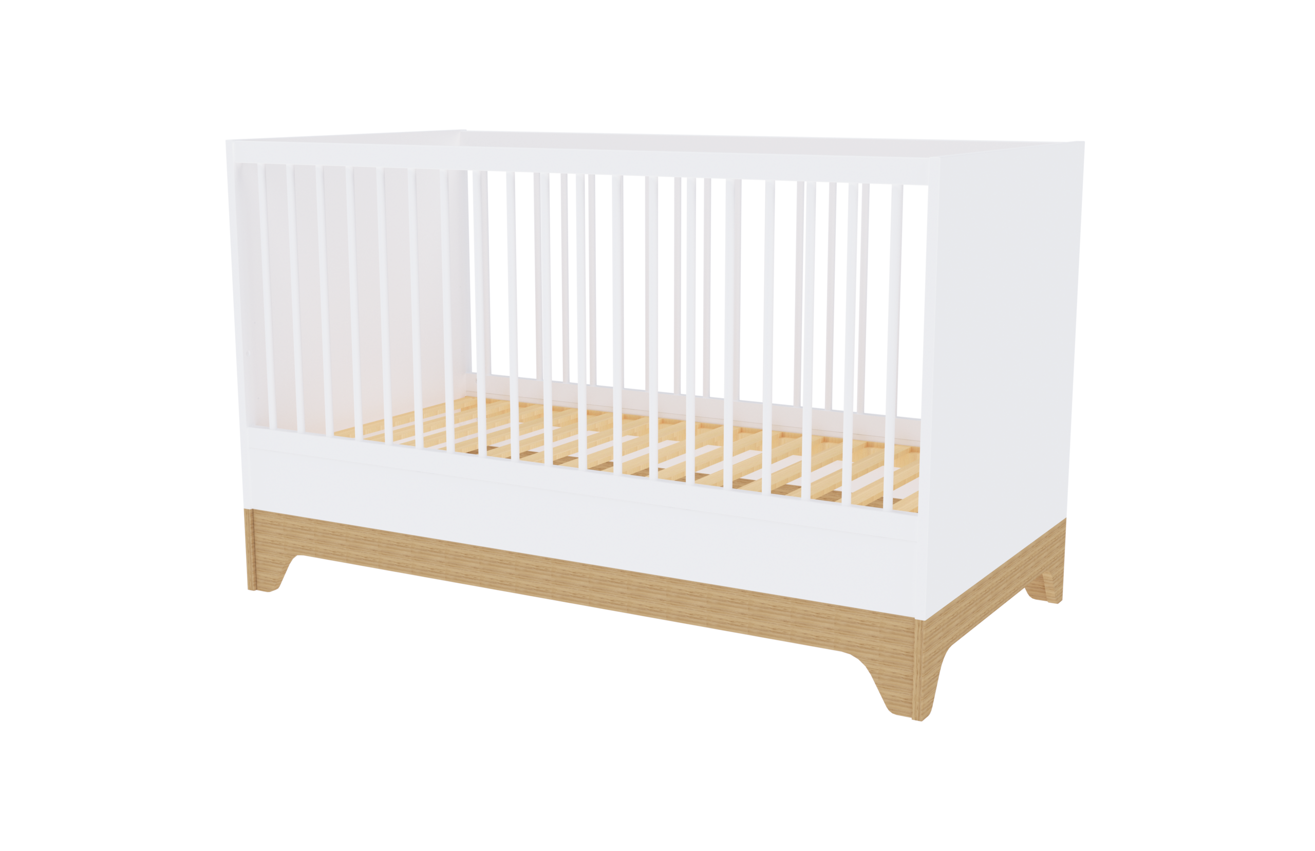 Lumina White - 140x70 bed - right 1