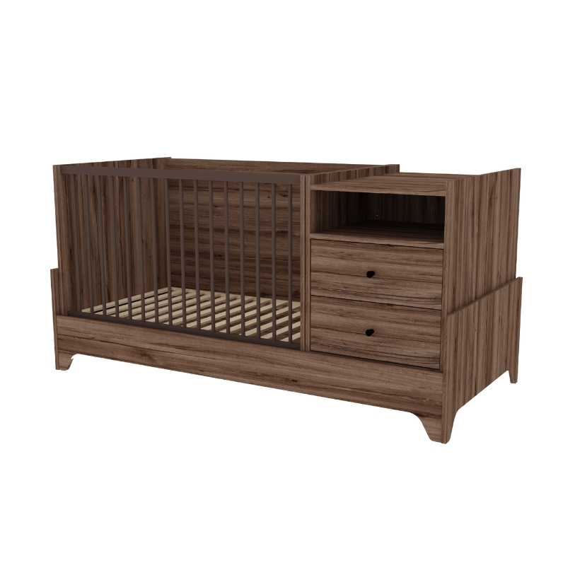 Nest Walnut - Multi bed - right 1